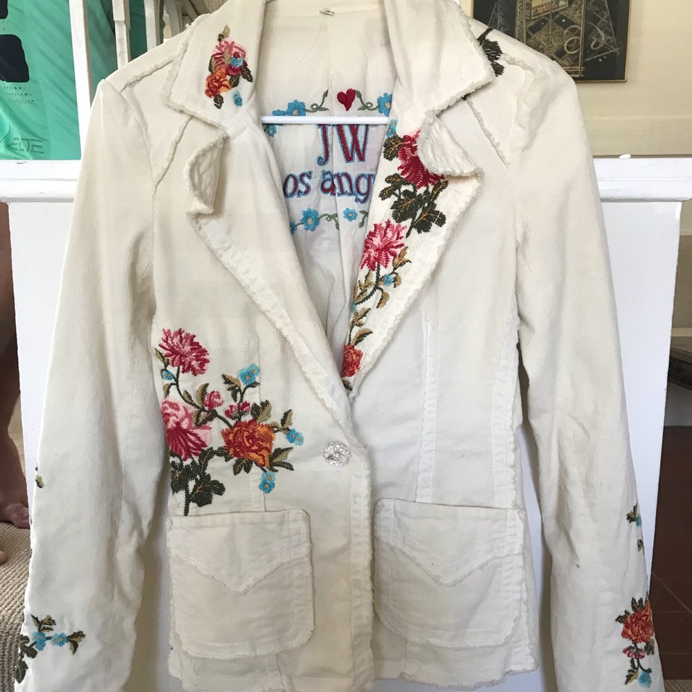 Johnny Was Corduroy Jacket